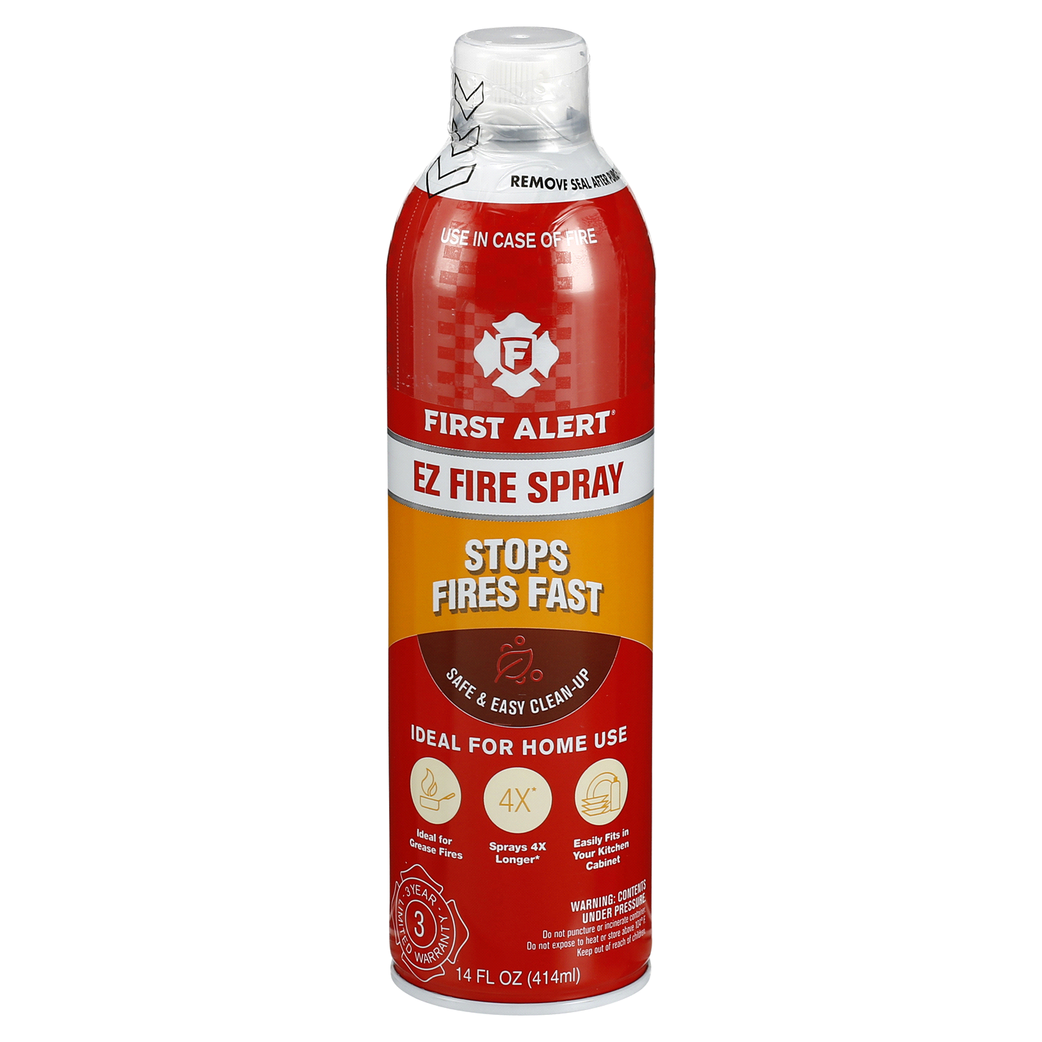 slide 1 of 2, First Alert Tundra Fire Extinguishing Spray, 14 oz