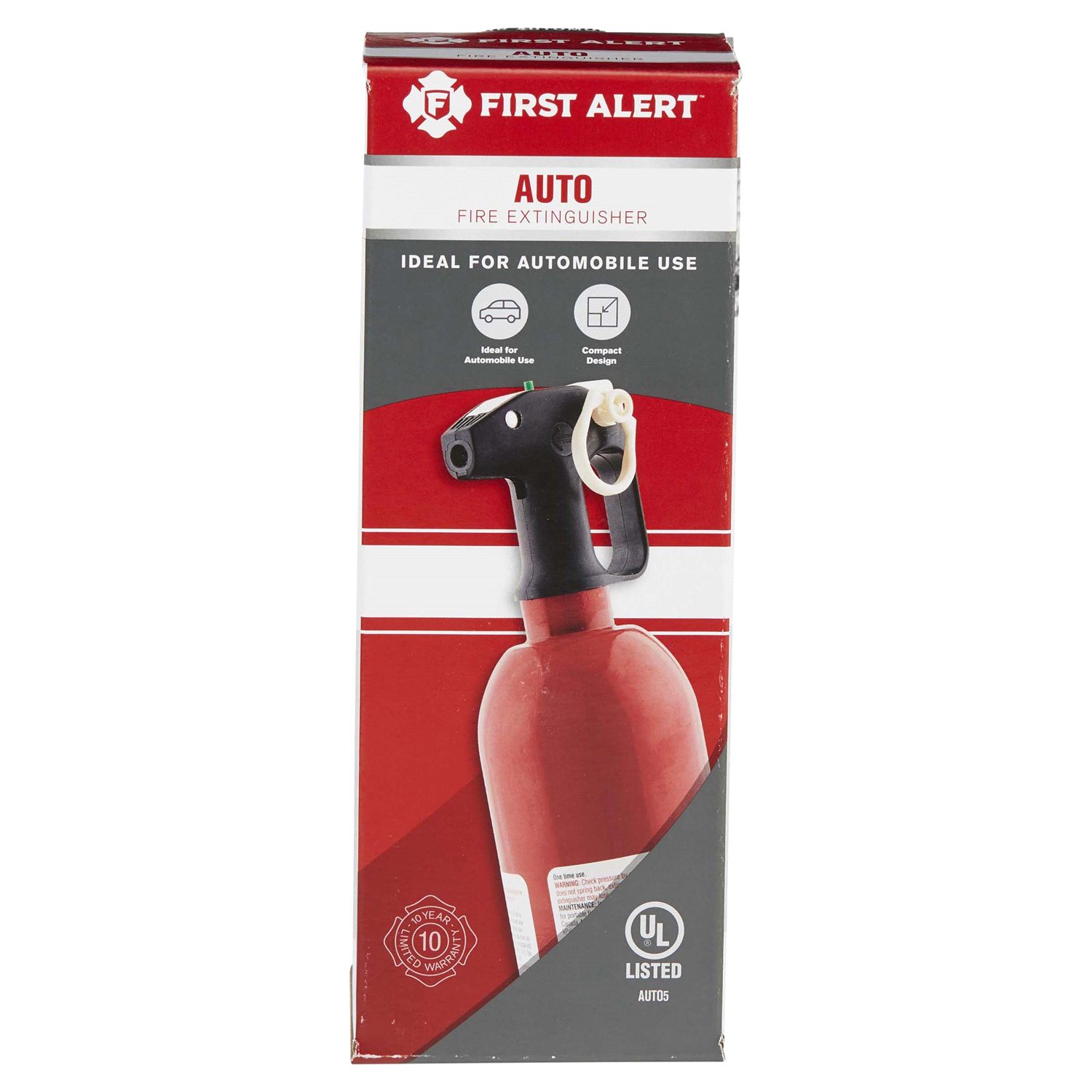 slide 1 of 2, First Alert AUTO5 Auto Fire Extinguisher, 1 ct