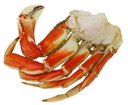 Dungeness Crab Clusters Cooked