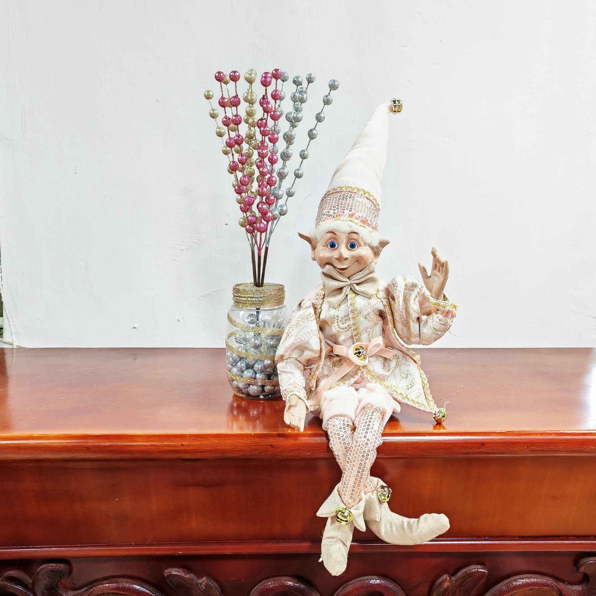 slide 2 of 3, 14.5" Glitter Berry Pick By Ashland, 14.5 in