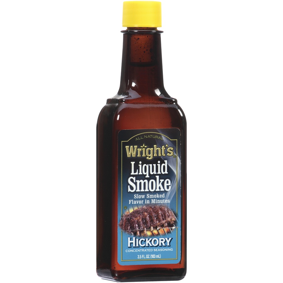 slide 2 of 3, Wright's Liquid Smoke Hickory Concentrated Seasoning 3.5 fl oz, 3.5 fl oz