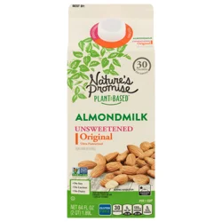 Nature's Promise Plant-Based Original Almondmilk Unsweetened