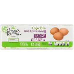 Nature's Promise Cage Free Large Brown Eggs