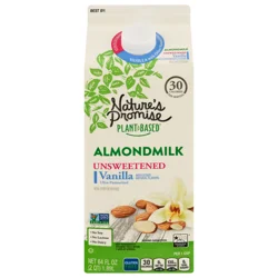 Nature's Promise Plant-Based Vanilla Almondmilk Unsweetened
