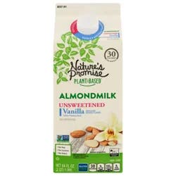 Nature's Promise Plant-Based Vanilla Almondmilk Unsweetened