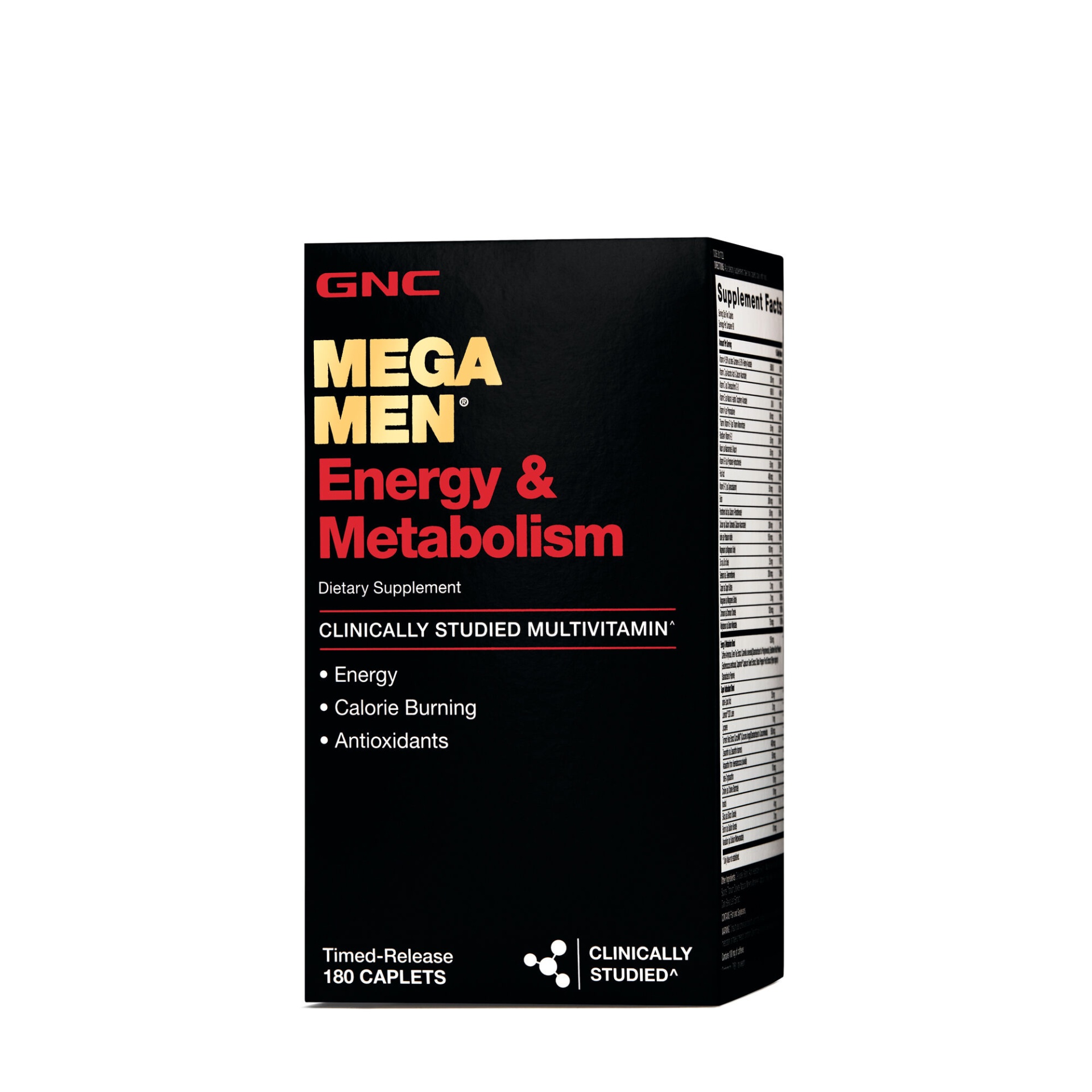 slide 1 of 1, GNC Mega Men Energy & Metabolism, 180 ct