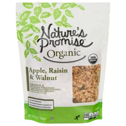 Nature's Promise Organic Apple Raisin & Walnut Granola