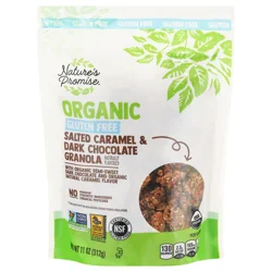 Nature's Promise Organic Gluten Free Salted Caramel & Dark Choc Granola