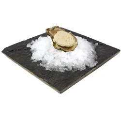 Central Market Garlic Parmesan Oyster on the Half Shell