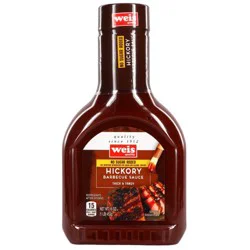 Weis Quality Hickory Nsa BBQ Suace - 18 oz