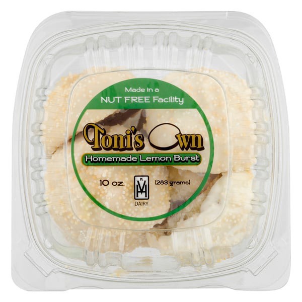 slide 1 of 1, Toni's Own Cookies - Lemon, 11 oz