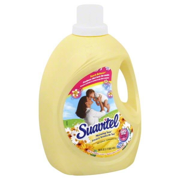 slide 1 of 1, Suavitel Morning Sun Fabric Conditioner, 135 oz