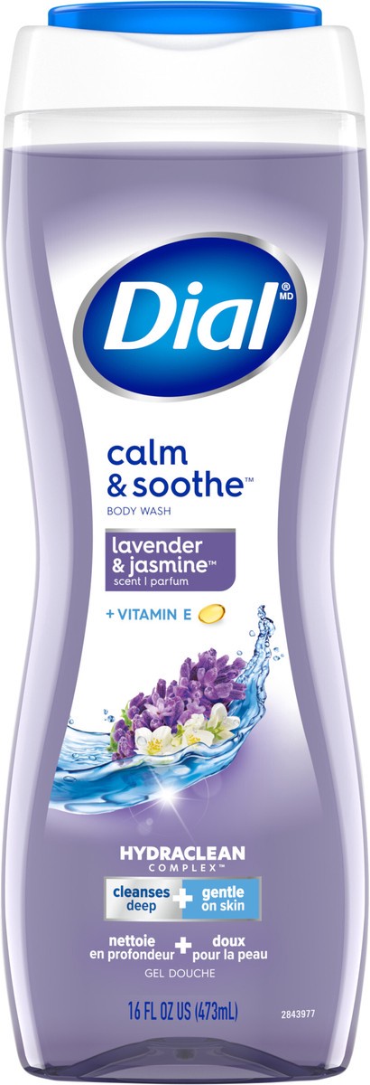 slide 3 of 3, Dial Lavender & Twilight Jasmine Body Wash, 16 fl oz