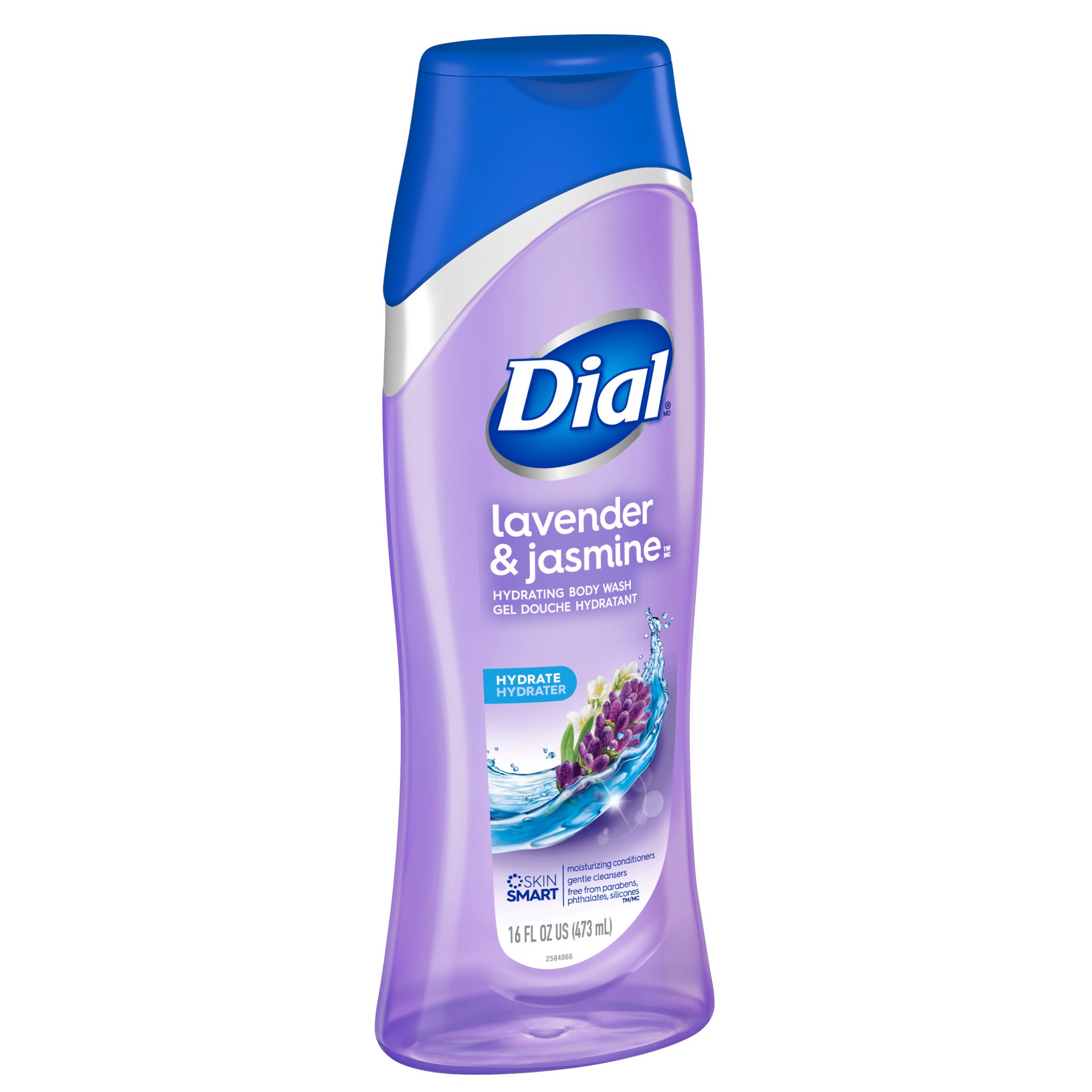 slide 1 of 3, Dial Body Wash, Lavender & Jasmine Scent, 16 fl oz, 16 fl oz