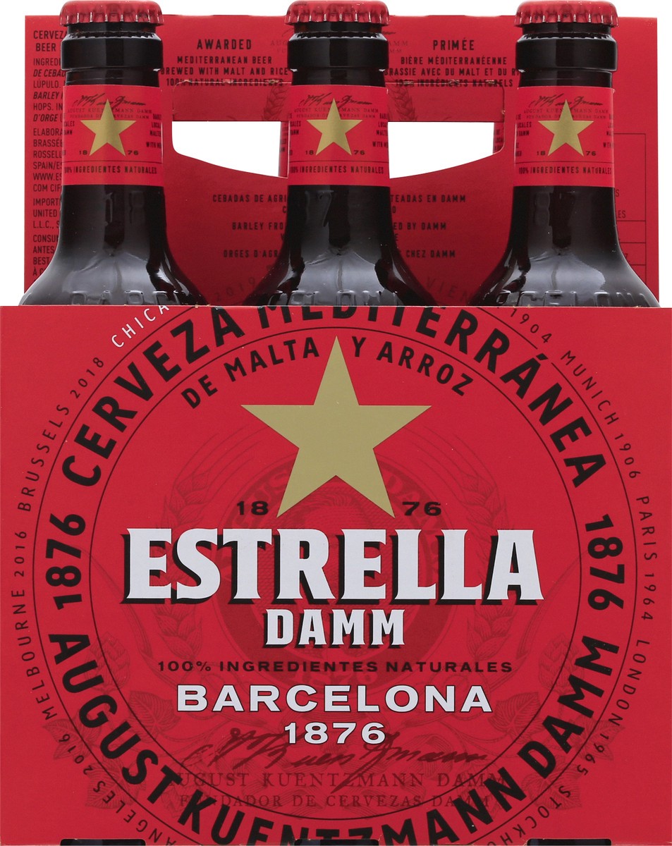 slide 3 of 9, Estrella Beer Lager Barcelona, 72 oz