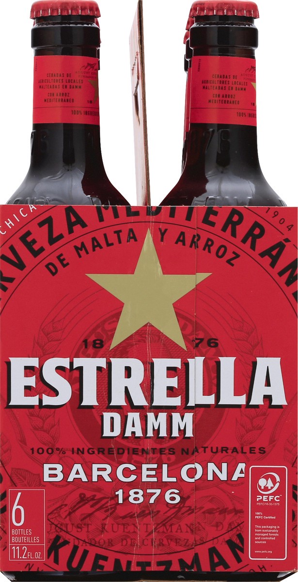 slide 2 of 9, Estrella Beer Lager Barcelona, 72 oz