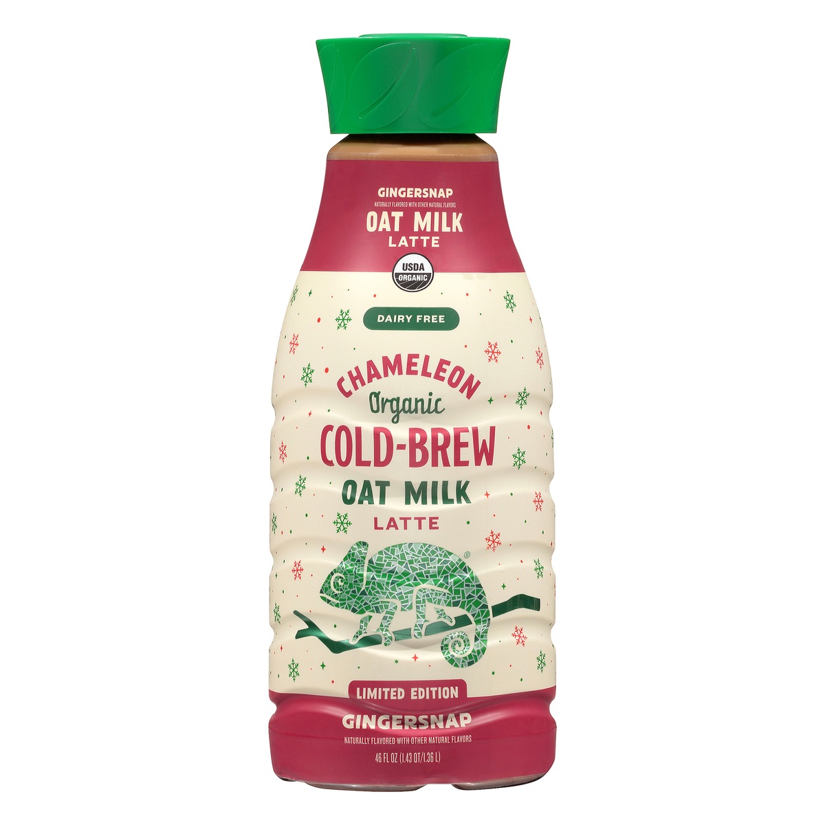 slide 1 of 1, Chameleon Cold-Brew Gingerbread with Whole Milk - 46 fl oz, 46 fl oz