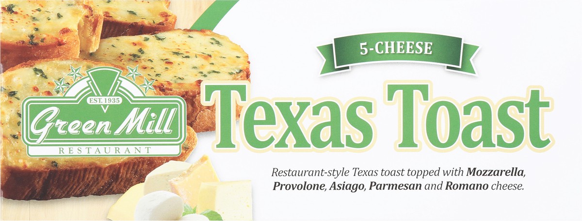 slide 4 of 9, Green Mill 5-Cheese Texas Toast 8 ea,