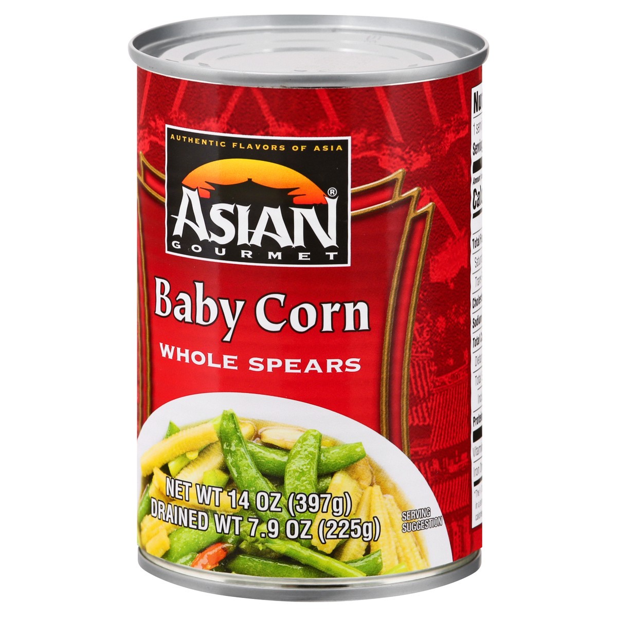 slide 3 of 11, Asian Gourmet Baby Corn, Whole Spears, 14 oz