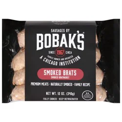 Bobak's Smoked Bratwurst 12 oz
