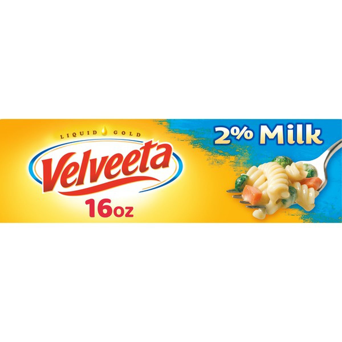 slide 1 of 1, Kraft Velveeta 2% Milk Reduced Fat Cheese With 25% Less Fat, 16 oz