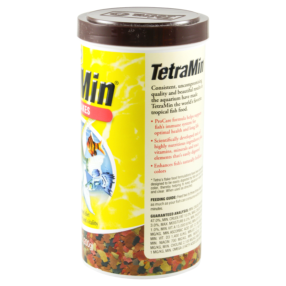 slide 2 of 4, TetraMin Tropical Fish Food Flakes, 7.06 oz