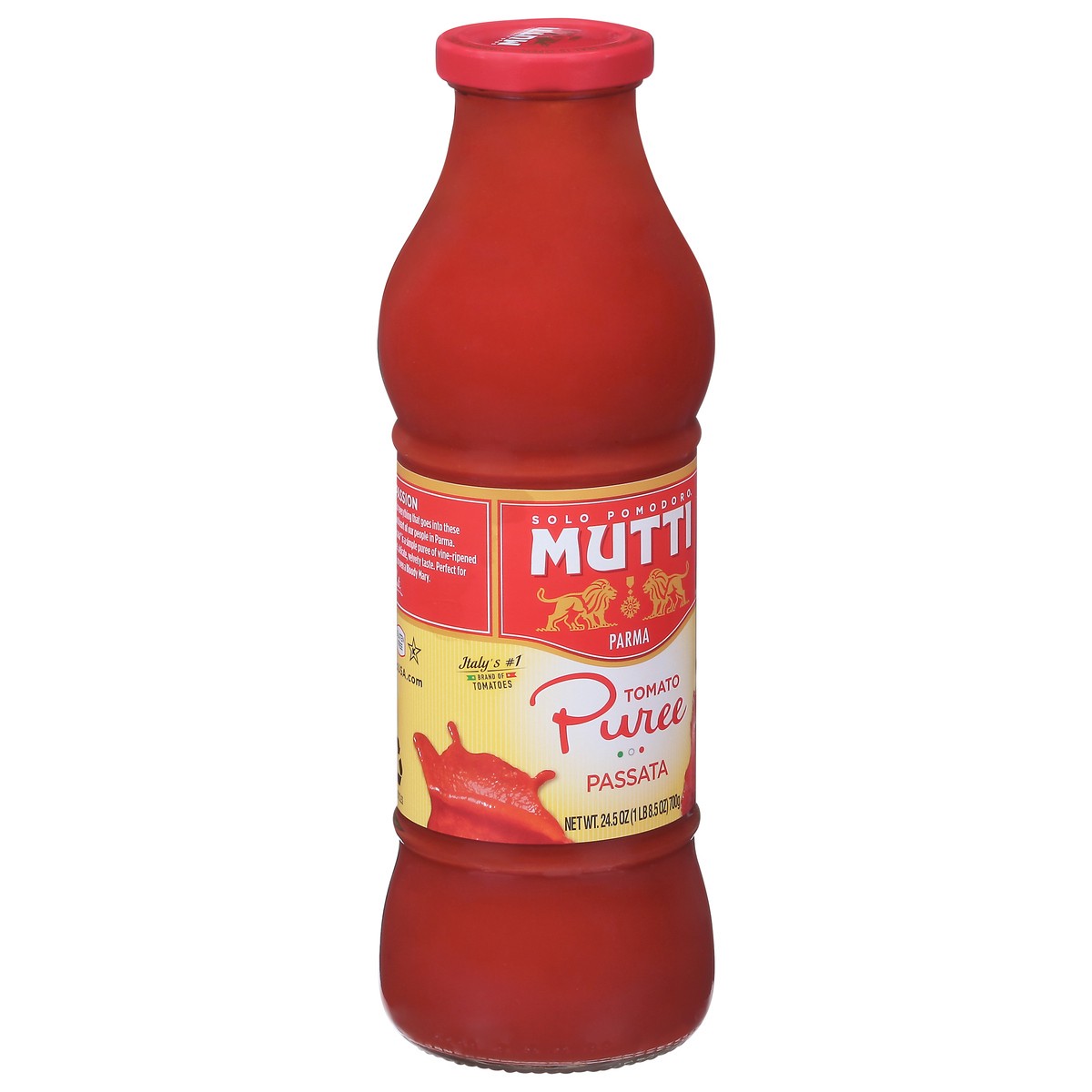 slide 2 of 13, Mutti Tomato Puree 24.5 oz, 24.5 oz