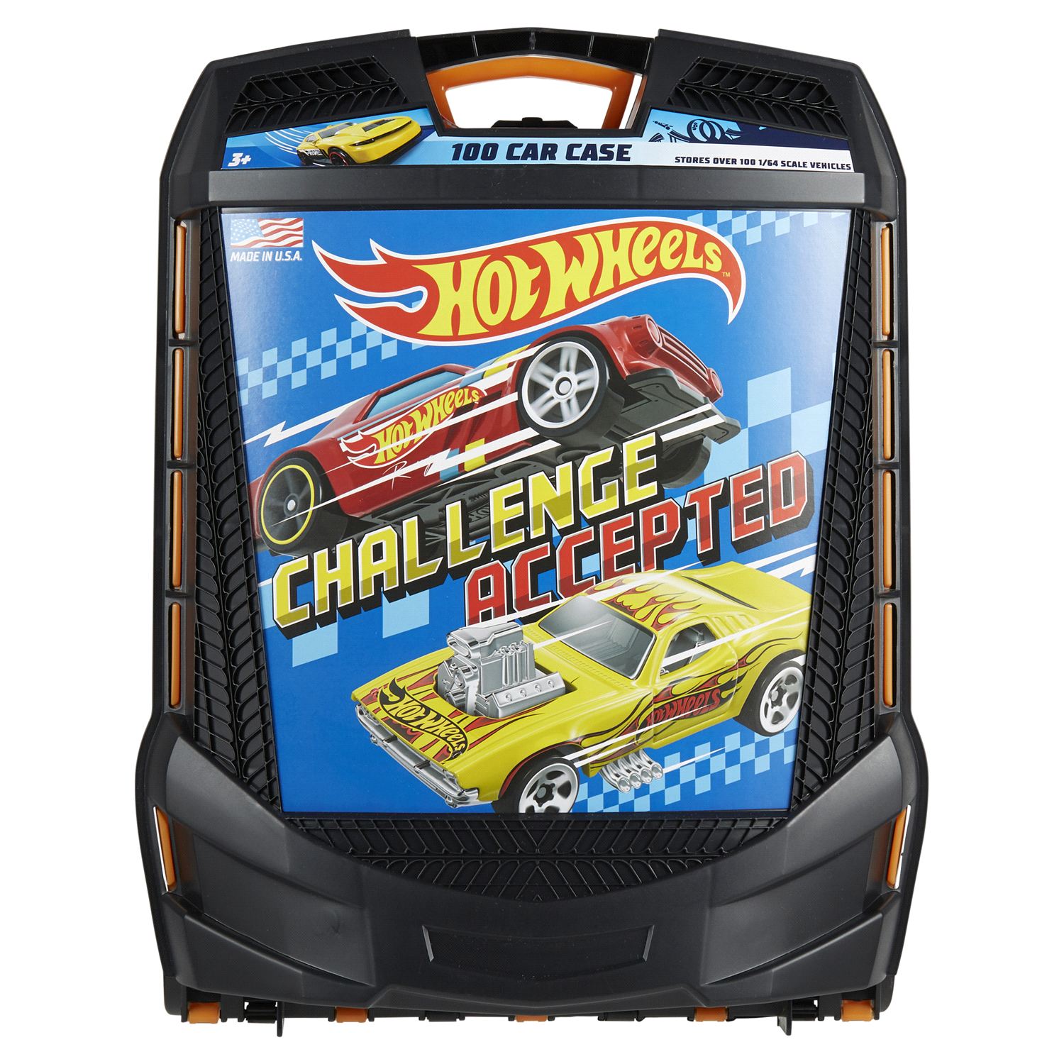 slide 1 of 1, Hot Wheels 100 Car Case, 1 ct