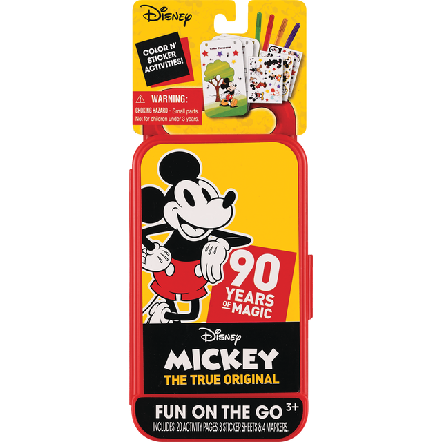 slide 1 of 1, 90Yrs Mickey Fun On The Go, 1 ct