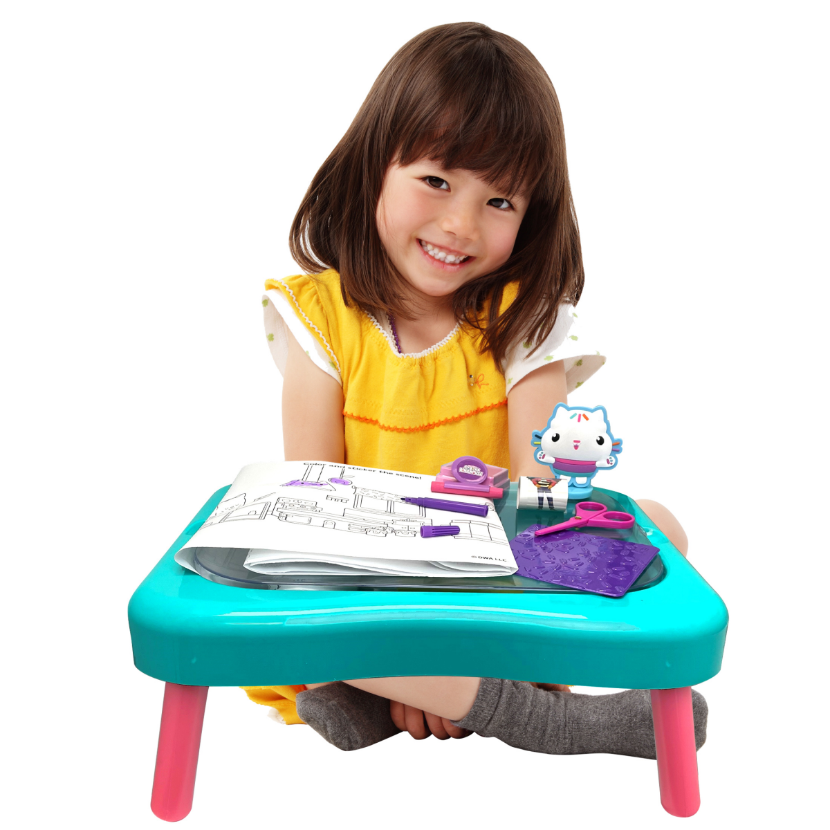 slide 9 of 17, Gabby's Dollhouse Activity Table, 1 ct