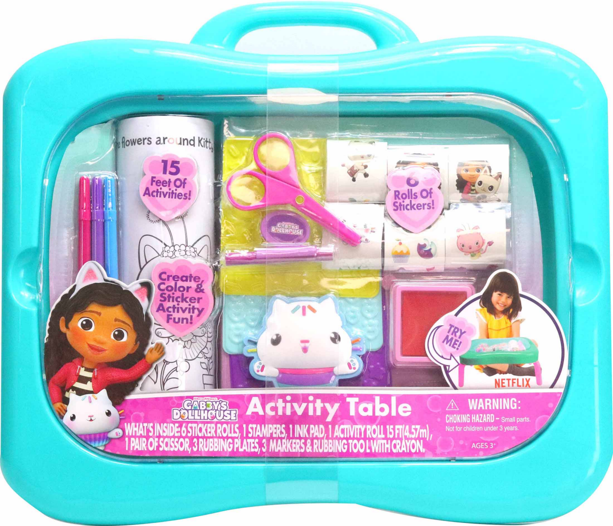 slide 1 of 17, Gabby's Dollhouse Activity Table, 1 ct