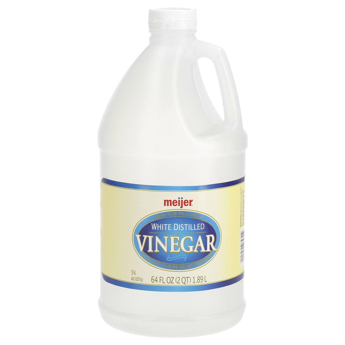 slide 1 of 1, Meijer White Distilled Vinegar, 64 oz