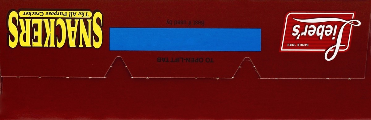 slide 3 of 5, Lieber's Liebers Snackers Crackers - 12 Oz, 11.3 oz