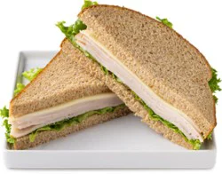 Signature Cafe Turkey & Cheese Wedge - 5 Oz (290 Cal)