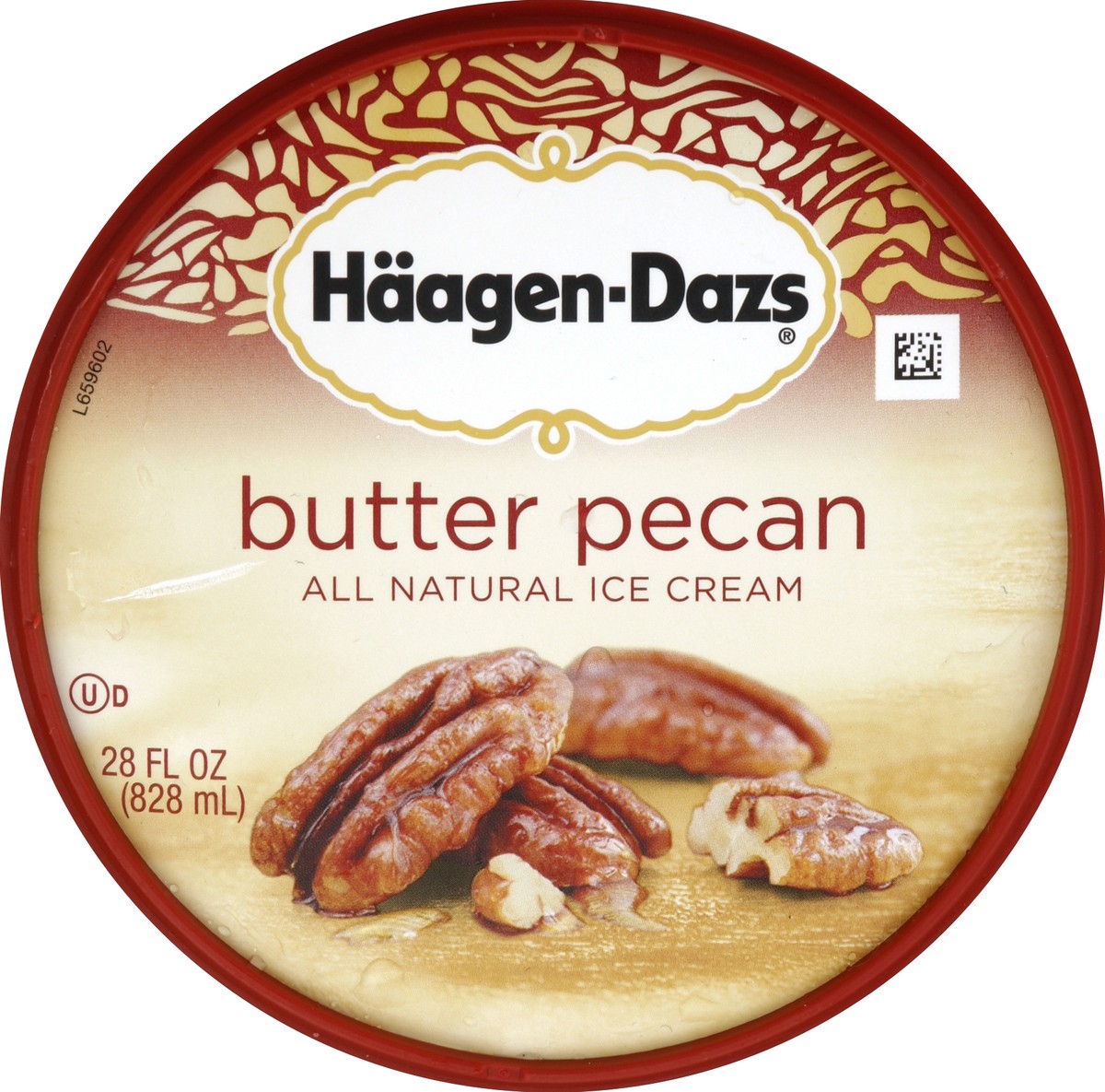 slide 2 of 6, Häagen-Dazs Ice Cream, Butter Pecan, 28 oz