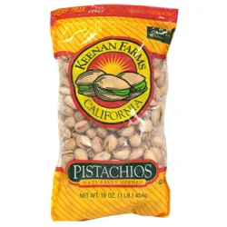 Keenan Farms California Pistachios Roasted With Sea Salt