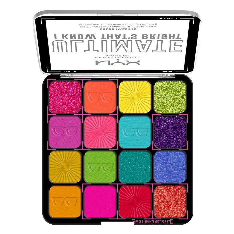 slide 4 of 8, NYX Professional Makeup Ultimate Shadow Palette, 1 ct