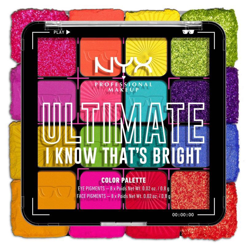 slide 6 of 8, NYX Professional Makeup Ultimate Shadow Palette, 1 ct