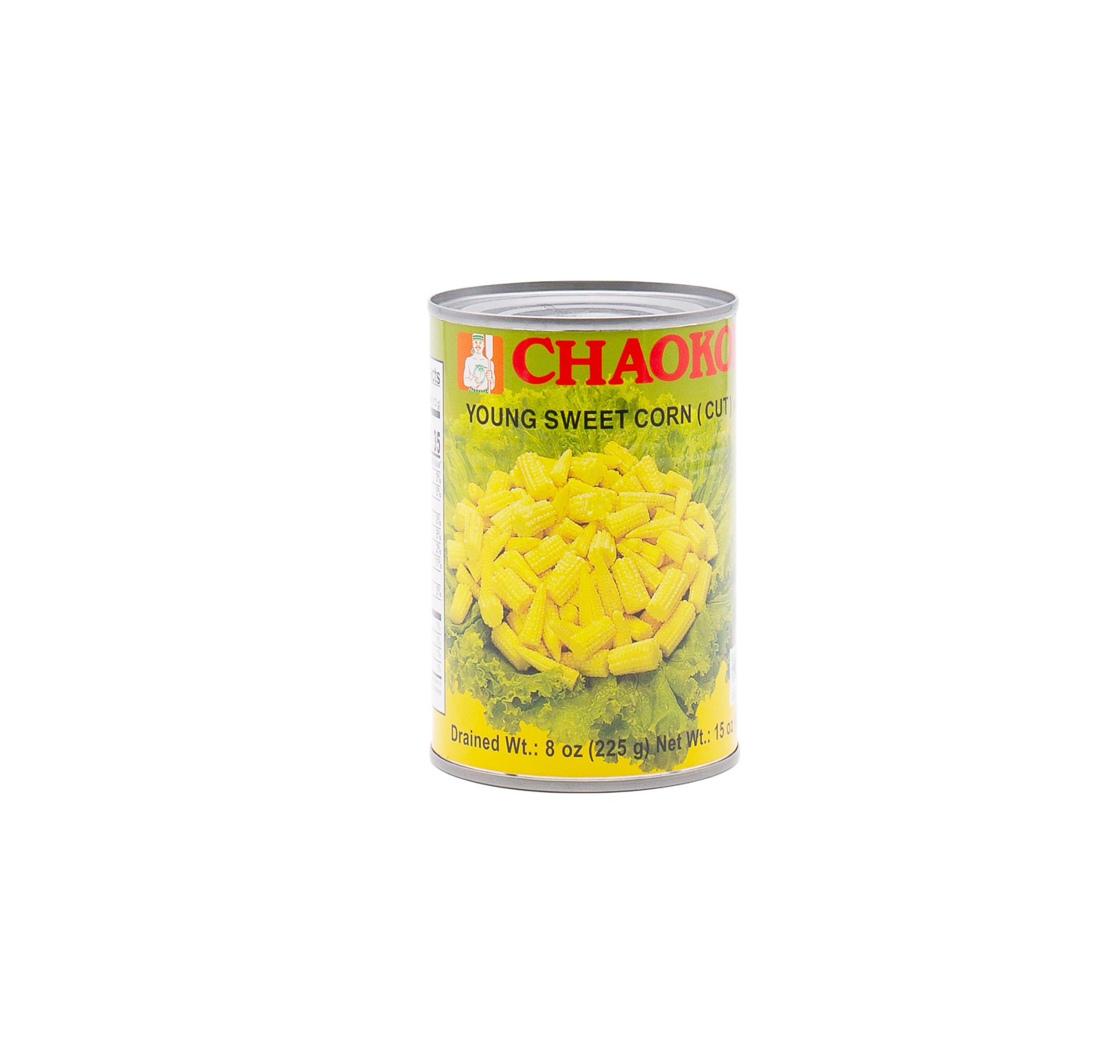 slide 1 of 1, Chaokoh Young Corn-cut, 15 oz