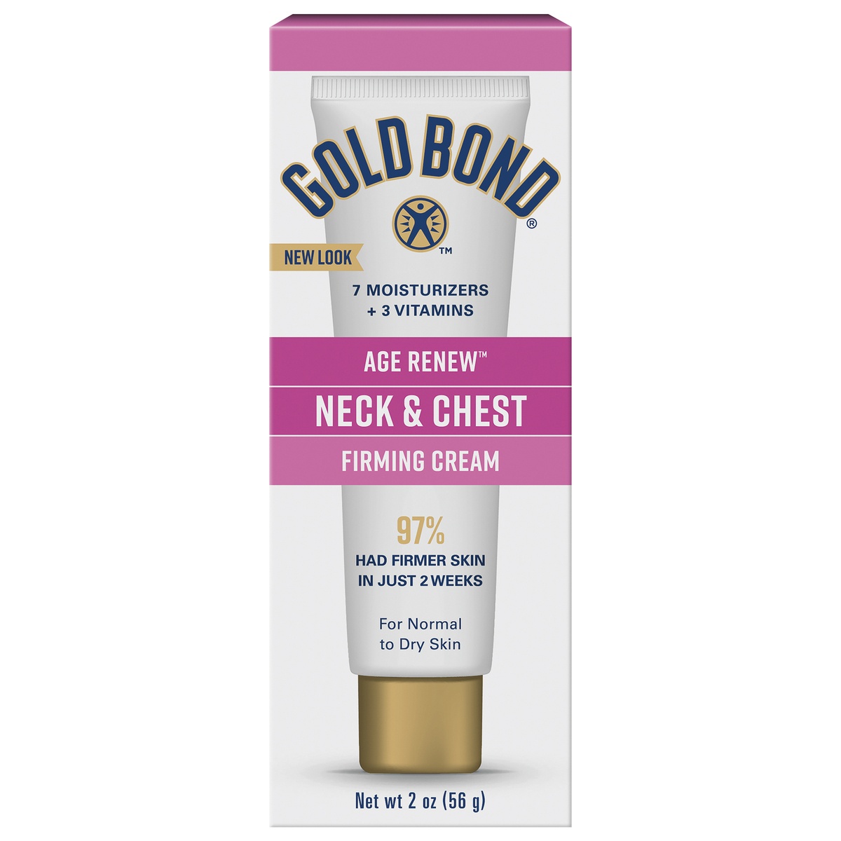 slide 1 of 5, Gold Bond Unscented Gold Bond Ultimate Firming Neck and Chest Hand and Body Lotions - 2oz, 2 oz