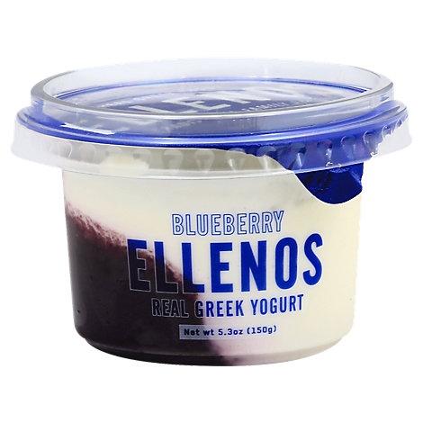 slide 1 of 1, Ellenos Yogurt Greek Blueberry, 5.3 oz