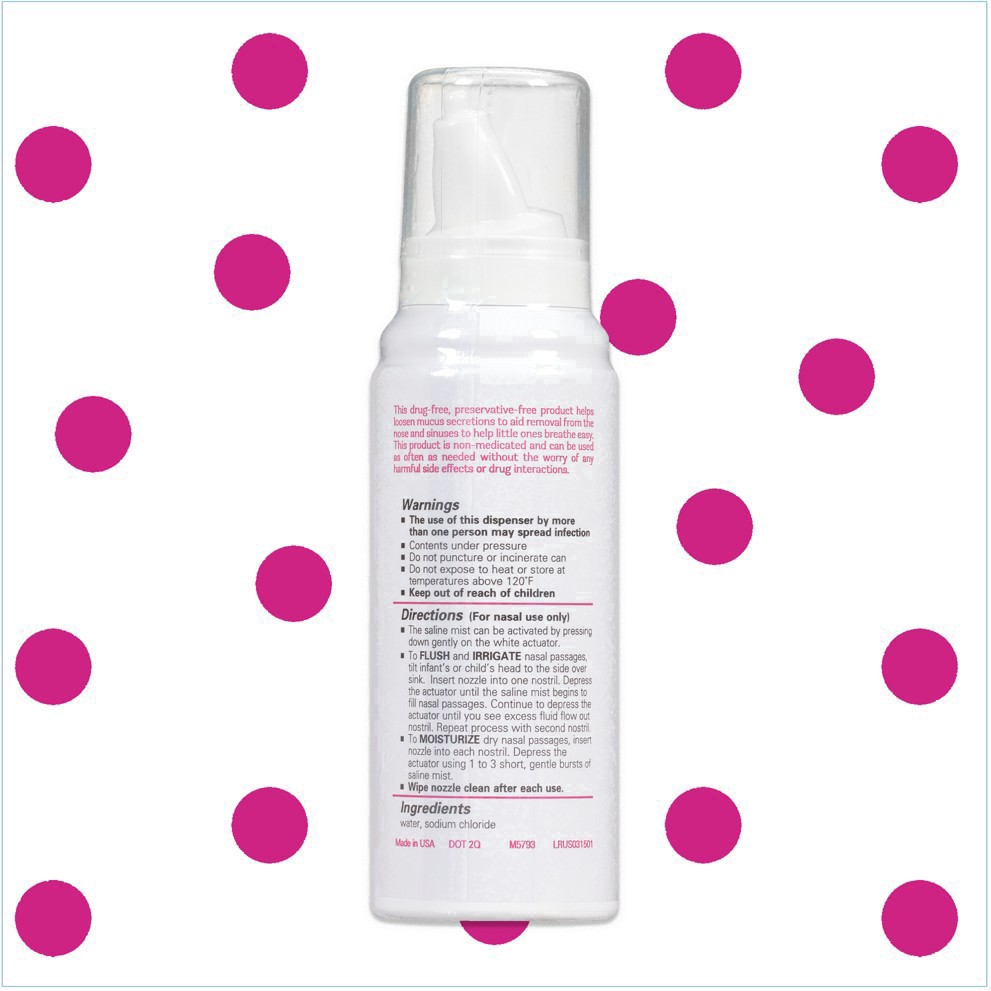 slide 59 of 125, Little Remedies Saline Nasal Mist for Babies Stuffy Noses - 3 fl oz, 3 fl oz