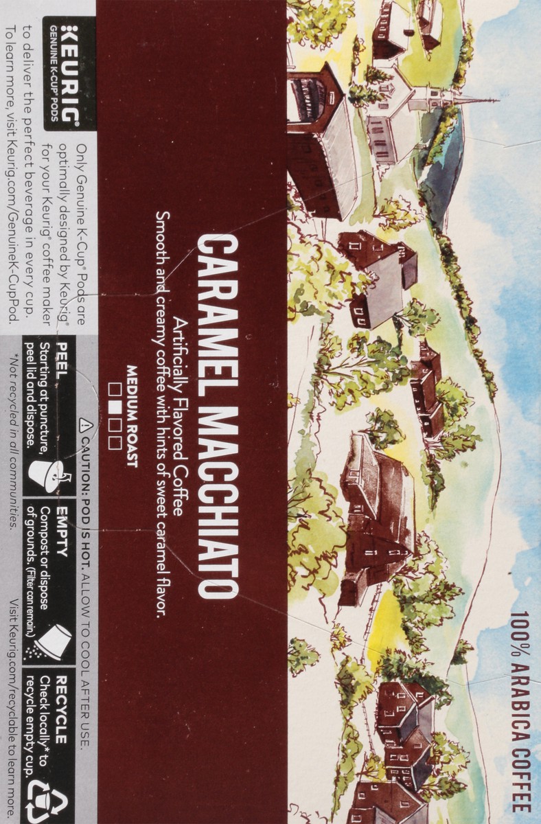 slide 2 of 10, New England Coffee 100% Arabica Medium Roast K-Cup Pods Caramel Macchiato Coffee 12 - 0.40 oz Pods, 12 ct