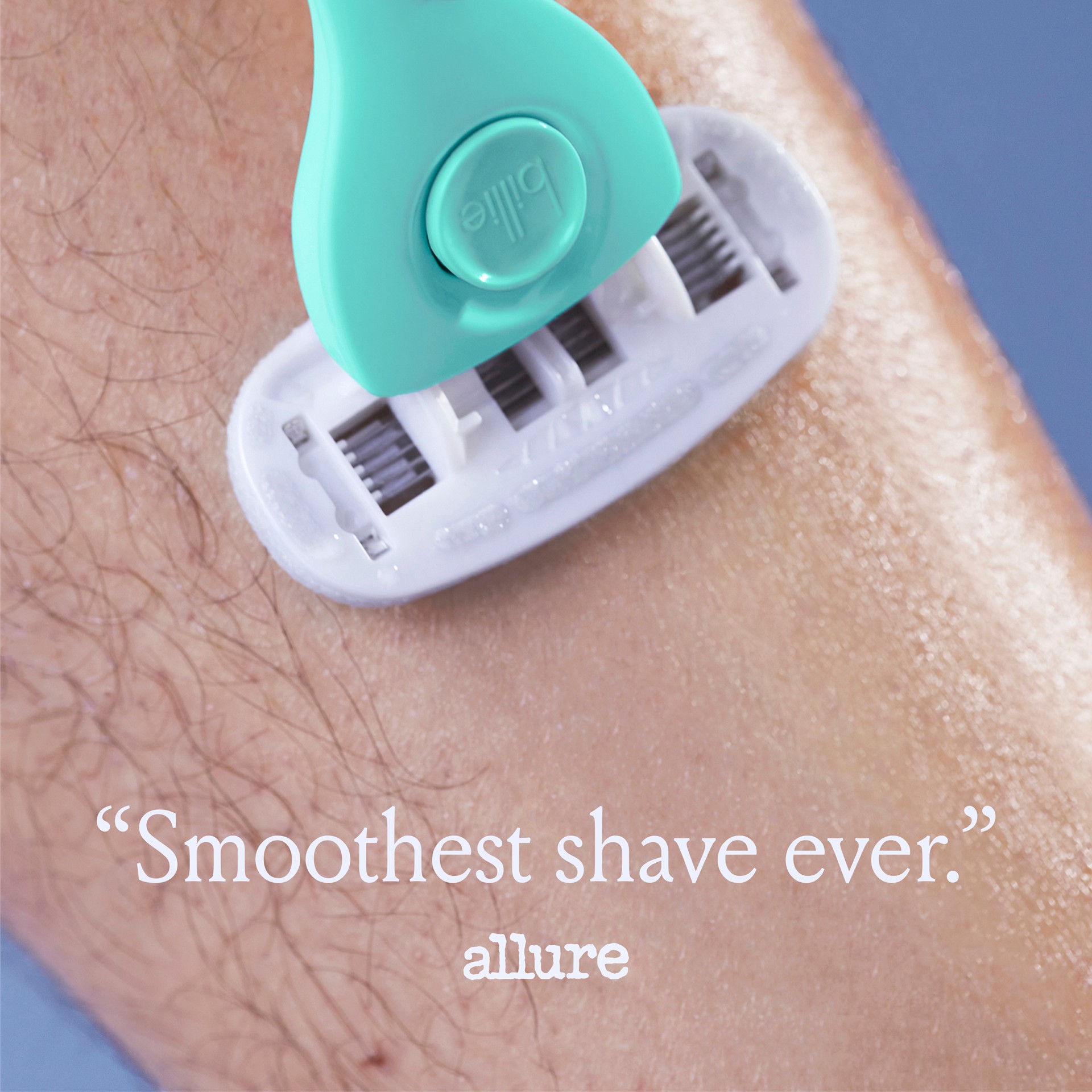 slide 9 of 9, Billie Womens Razor Kit - 1 Handle, 2 X 5-Blade Refills + Magnetic Holder - Minty, 3 ct