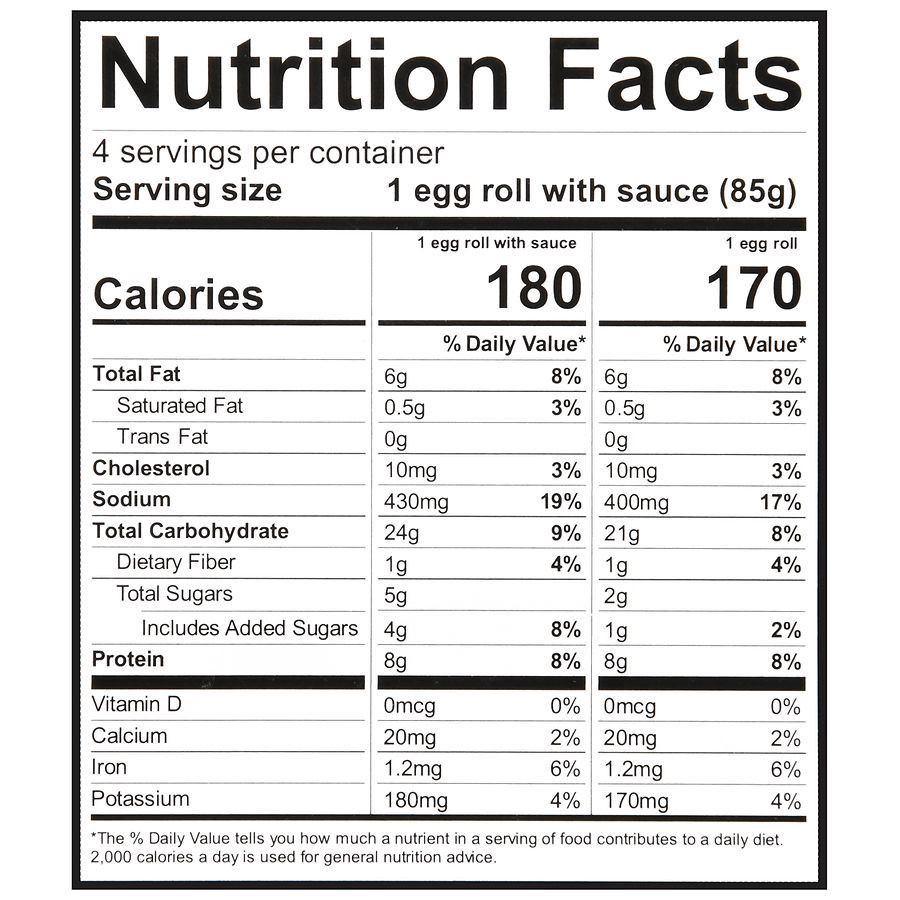 slide 2 of 5, Nice! Egg Rolls Chicken, 12 oz