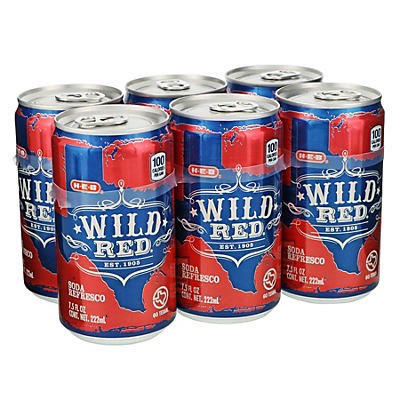 slide 1 of 1, H-B Wild Red Soda- 6 ct, 6 ct