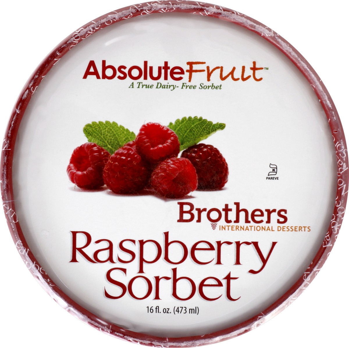 slide 8 of 8, Absolute Fruit Sorbet 16 oz, 16 oz