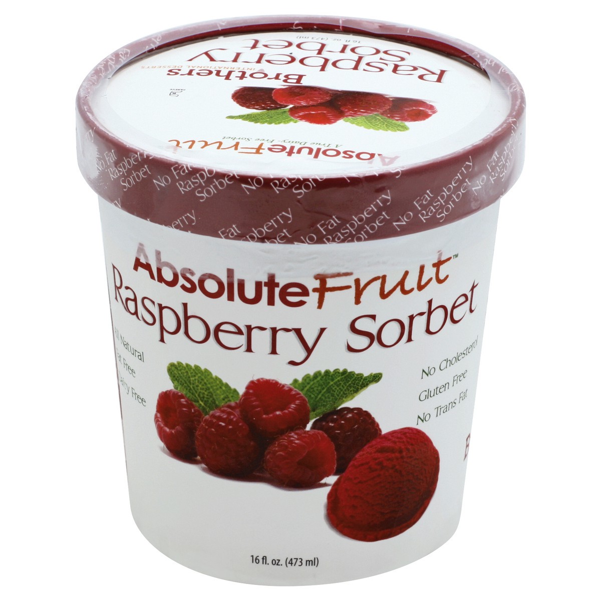 slide 2 of 8, Absolute Fruit Sorbet 16 oz, 16 oz