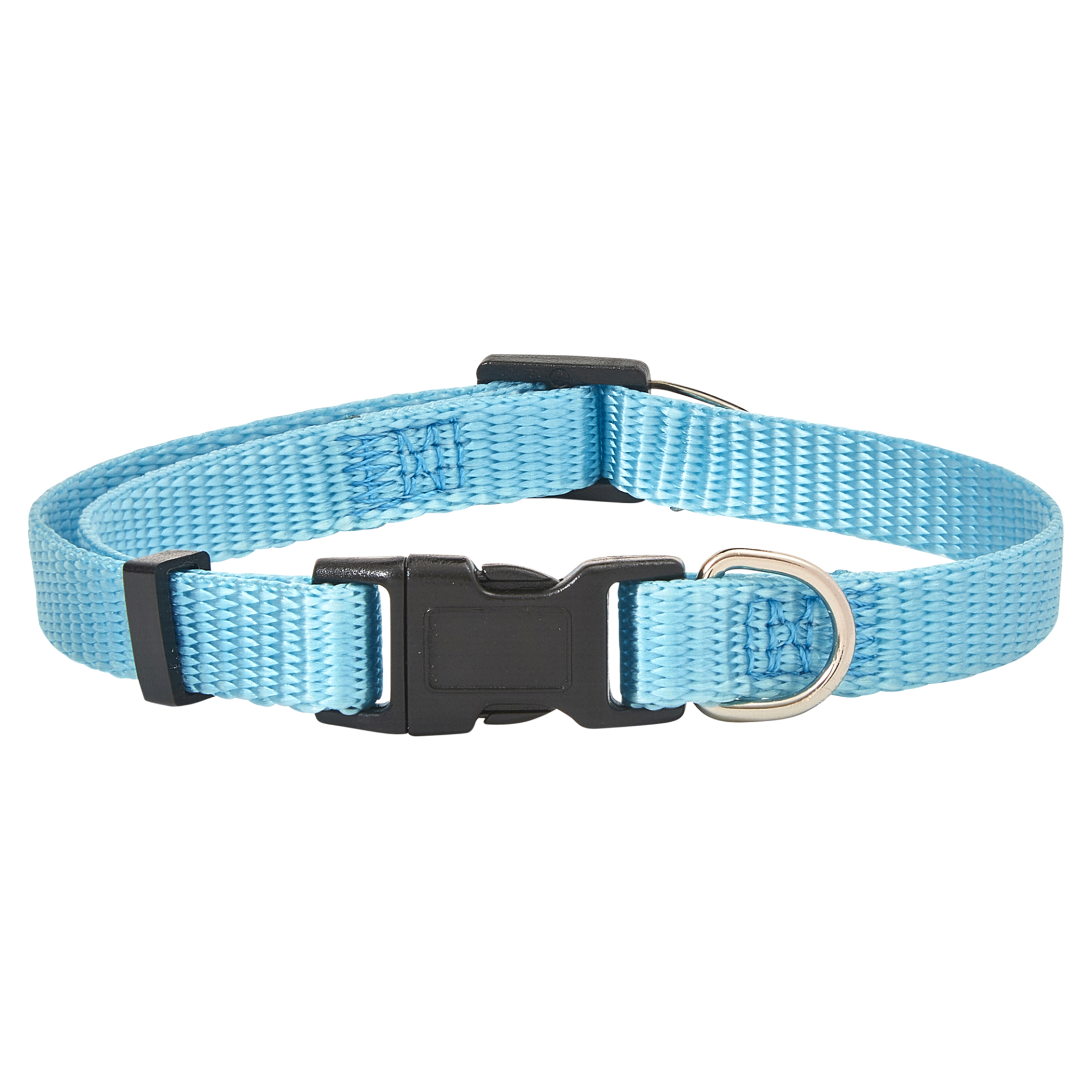 slide 1 of 1, Meijer Adjustable Dog Collar, Blue, Small, SMALL     