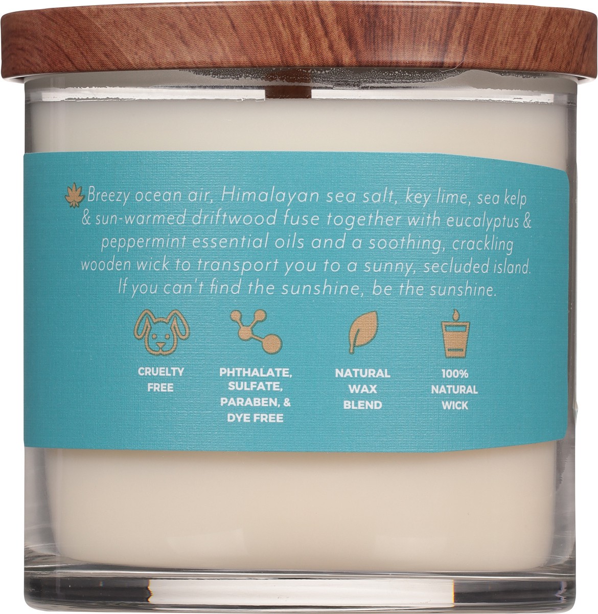 slide 6 of 9, Candle Lite Essential Elements Seize The Day Wooden Wick Candle 16Oz, 1 ct